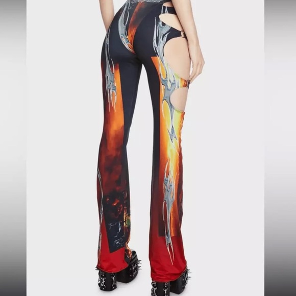 Dolls Kill Confession Speed Racer pants - Picture 3 of 13